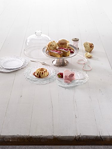 Lékué Multicavidad Negro Molde Gourmet Mini SAVARIN 6 CAV, Silicona, 6 cavidades