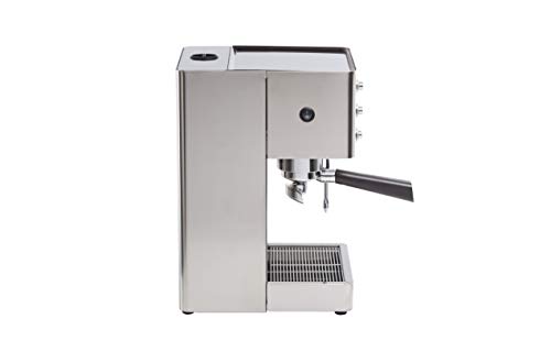 Lelit PL91T Victoria, Máquina de Espresso Semiprofesional - Pantalla Gráfica LCD - Sistema de Gestión Electrónica LCC, 1200 W, 2.5 litros, Stainless Steel