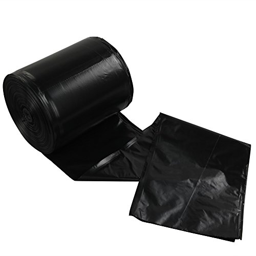 Lesbye Bolsas de Basura 40 L, 125 Unidades, Color Negro