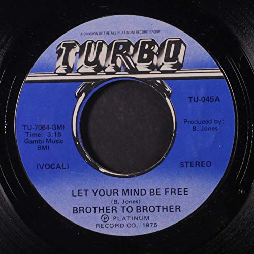 let your mind be free 45 rpm single