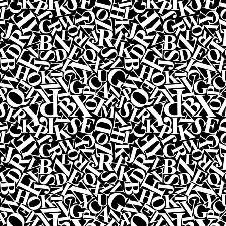 Letras de tela – Letras mayúsculas negras – PL05 – por 0,5 m – 100% algodón