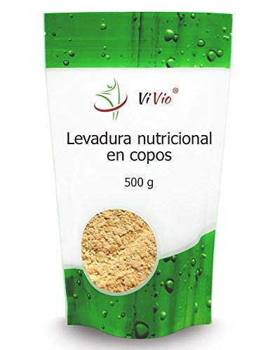 Levadura nutricional | en copos 500g | Inactiva | ViVio | Formato ahorro