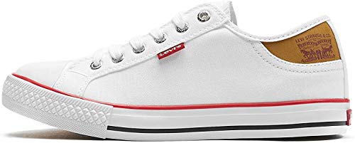 Levi's 222984-733-51, Plimsolls para Mujer, White, 38 EU