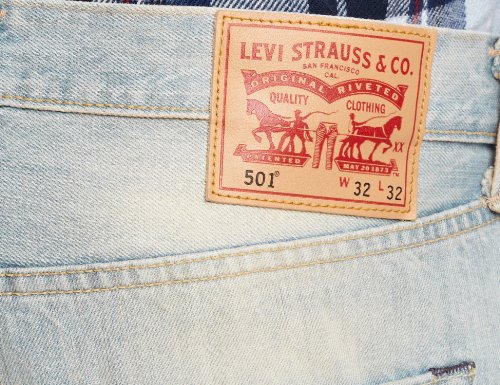 Levi's 501 Marlon - Vaqueros para hombre, color blau (on the floor 1456), talla W36 / L32 (ES 46)