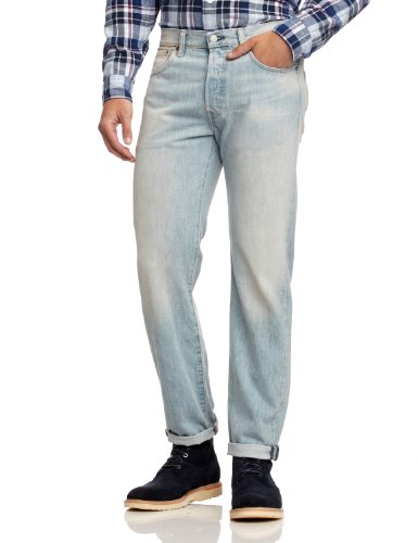 Levi's 501 Marlon - Vaqueros para hombre, color blau (on the floor 1456), talla W36 / L32 (ES 46)