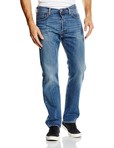 Levi's 501 Original Fit Jeans Vaqueros, Collins, 30W / 34L para Hombre