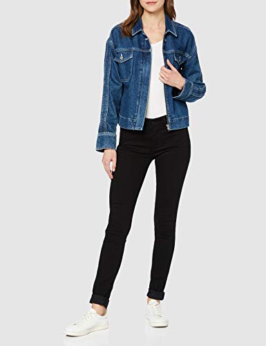 Levi's 711 Skinny Vaqueros, Negro (Blacks), W24/L32 para Mujer