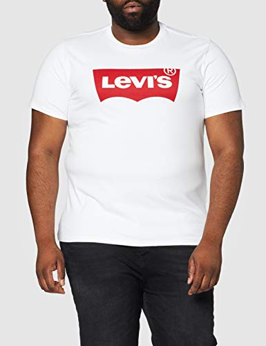 Levi's Graphic Set-In Neck, Camiseta para Hombre, Blanco (C18978 Graphic H215-Hm White Graphic H215-Hm 36.4 140), Large