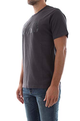 Levi's Relaxed Graphic tee Camiseta, Gris (90's Serif Logo Forged Iron 0045), Large para Hombre