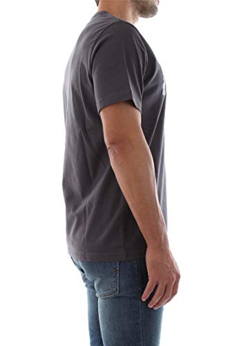 Levi's Relaxed Graphic tee Camiseta, Gris (90's Serif Logo Forged Iron 0045), Large para Hombre