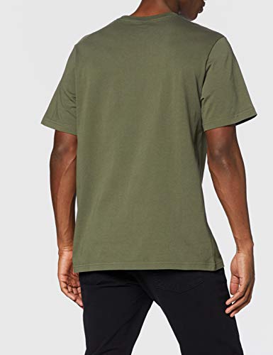 Levi's Relaxed Graphic tee Camiseta, Verde (90's Serif Logo Olive Night 0028), Medium para Hombre