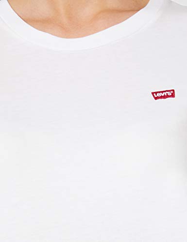 Levi's tee Camiseta, Blanco (White Cn-100xx 0006), Medium para Mujer