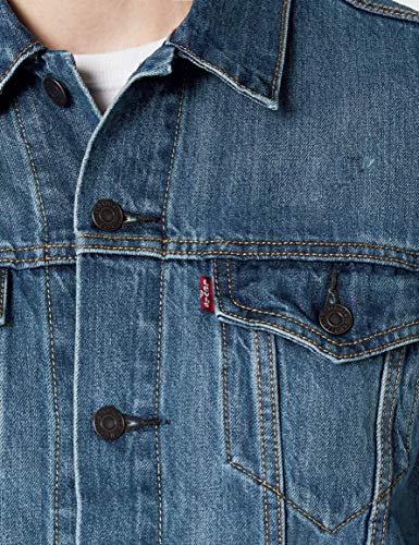 Levi's Trucker Jacket Chaqueta Vaquera, Azul (The Shell 0136), Medium para Hombre