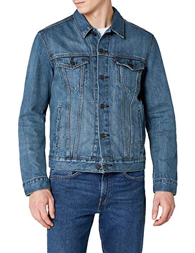 Levi's Trucker Jacket Chaqueta Vaquera, Azul (The Shell 0136), Medium para Hombre