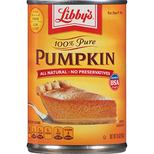 Libbys 100% Pure Pumpkin Pie Filling 425 g (Pack of 4)