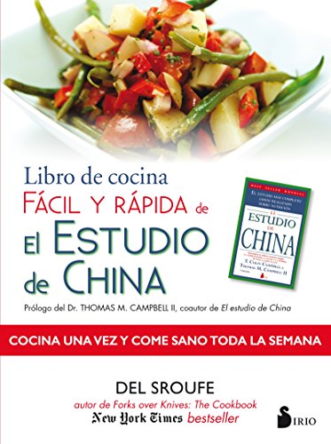 Libro de cocina fácil y rápido de estudio de china