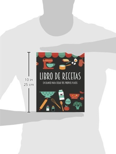 Libro de recetas en blanco para crear tus propios platos: Barcelover