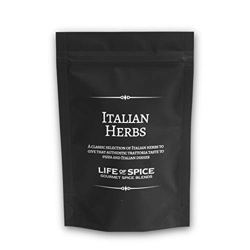 Life of Spice Colección Italiana – Juego de 3 Sales, Aderezos y Hierbas Life of Spice (75g/30g/20g)