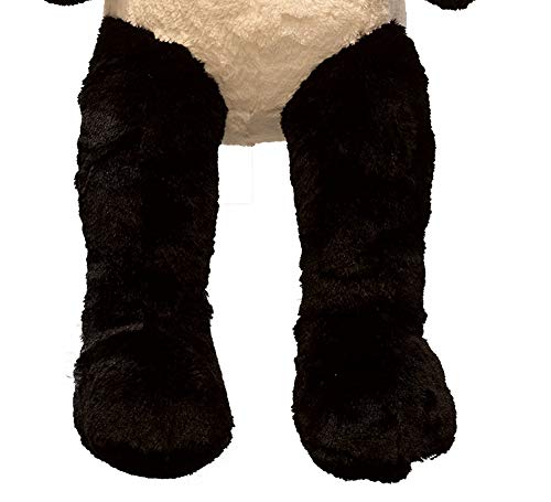 Lifestyle & More Oso de Panda Gigante Panda Oso de Peluche XXL 150 cm de Altura de Felpa Aterciopelada Animal de Peluche Suave - para el Amor