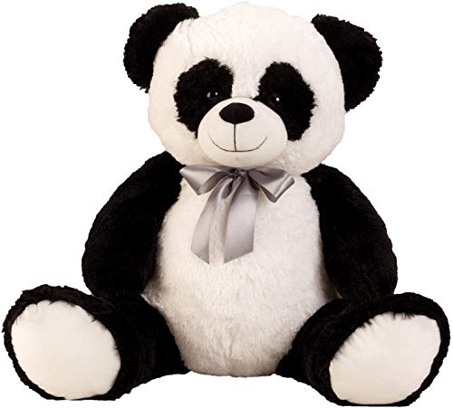 Lifestyle & More Panda Gigante de Peluche XL 80 cm de Altura de la Felpa Animal de Peluche de la Panda Suave y Aterciopelada - para el Amor