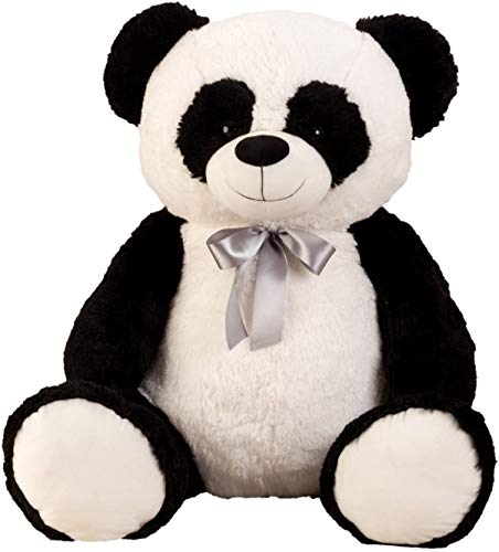 Lifestyle & More Panda Gigante de Peluche XXL 100 cm de Altura de la Felpa Animal de Peluche de la Panda Suave y Aterciopelada - para el Amor