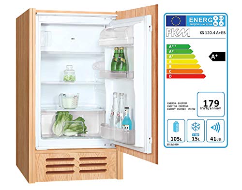 Lifestyle4living - Bloque de cocina con electrodomésticos (270 cm), color blanco brillante y roble