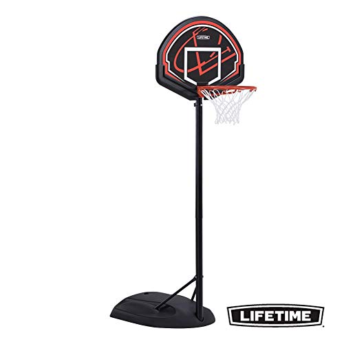 LIFETIME 90022 - Canasta baloncesto ultrarresistente altura regulable 168/229 cm UV100