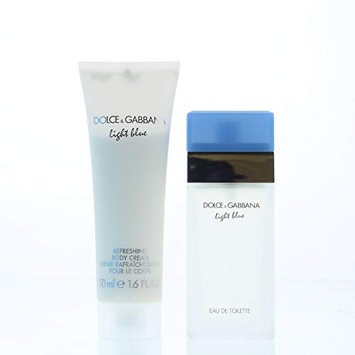 Light blue Eau De Toilette 25 ml + Body Cream 50 ml di Dolce&Gabbana, Donna - Cofanetto