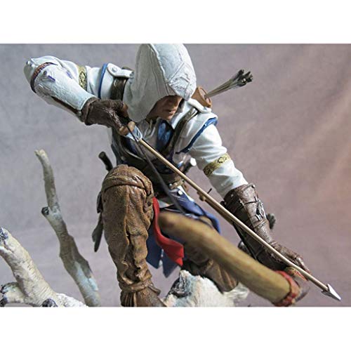 Lilongjiao Assassins Creed III 3 Connor El Hunter PVC Figure - High 10,23 Inchese