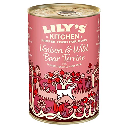 Lily's Kitchen Comida Húmeda Tarrina De Venado Y Jabalí para Perros Adultos 6 Unidades 2400 g