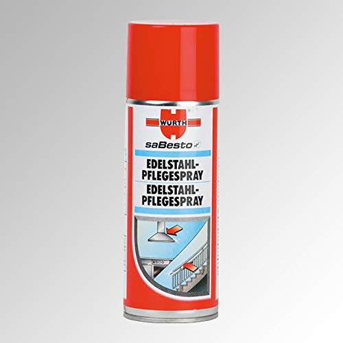 Limpiador para acero inoxidable Würth saBesto spray 400 ml