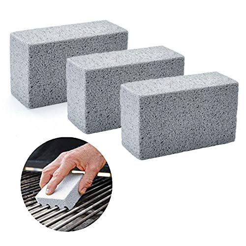 Limpieza Del Bloque De Ladrillo Piedra Pómez De Cocina Piedra Para Limpiar Óxido Barbacoa De Limpieza De Piedra Piedras De Limpieza Reutilizables Piedra De Limpieza Del Hogar 10cm x 7cm x 4cm 3 Pcs