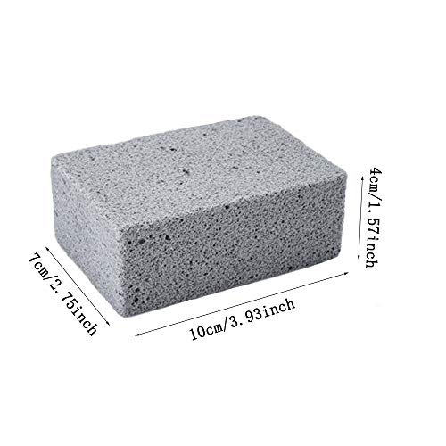 Limpieza Del Bloque De Ladrillo Piedra Pómez De Cocina Piedra Para Limpiar Óxido Barbacoa De Limpieza De Piedra Piedras De Limpieza Reutilizables Piedra De Limpieza Del Hogar 10cm x 7cm x 4cm 3 Pcs