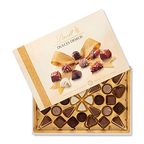 Lindt Dulces Deseos – Caja de bombones surtidos, 345 g