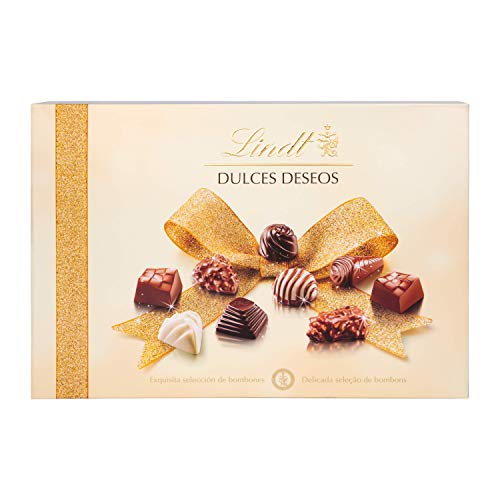 Lindt Dulces Deseos – Caja de bombones surtidos, 345 g