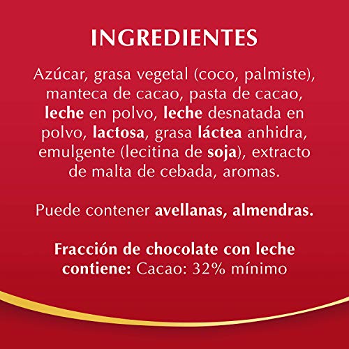 Lindt Lindor Bombones de Chocolate con Leche - Aprox. 16 bombones, 200 g, pack de 2