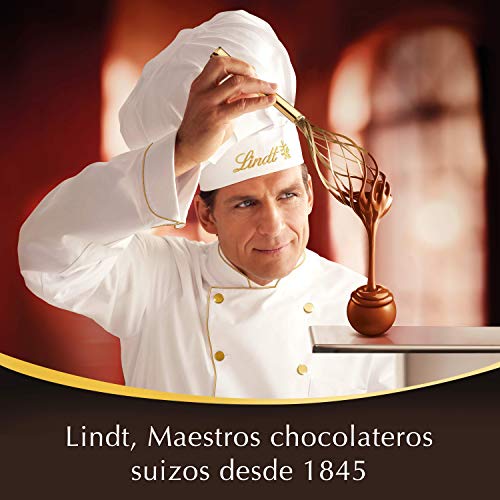 Lindt Lindor Bombones de Chocolate Negro 70% Cacao - Aprox. 16 Bombones, 200 g, Pack de 4