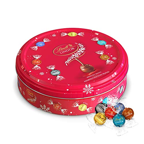 Lindt Lindor - Lote de 32 bolas, 400 g, ideal para compartir, bolas de chocolate con un suave relleno de fusión