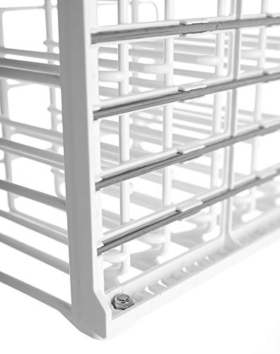 LIPAVI N15 Sous Vide Rack - Adjustable, Collapsible, Ensures even warming with Sous Vide Cooking - White Polycarbonate with 316L Stainless steel weights - Fits LIPAVI C15 Container