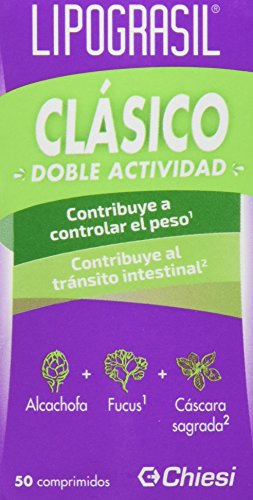 Lipograsil Clásico Doble Efecto - 100% Vegetal - Para la Retencion de Líquidos - Control de Peso - 50 Comprimidos