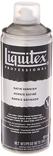 Liquitex Professional - Barniz satinado en spray, 400ml