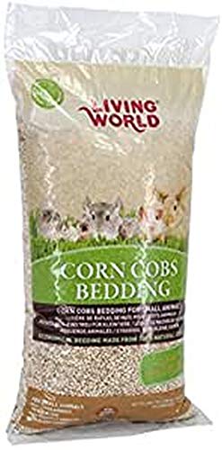 Living World Lecho Sanitario de Mazorca Corn Cobs Natural - 10 L