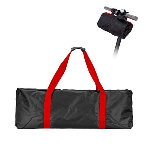 Lixada Portable Oxford Paño Scooter Bolsa Eléctrica Skateboard Bolsa de Transporte Compatible with Xiaomi Mijia M365 110 * 45 * 50 cm (Rojo)