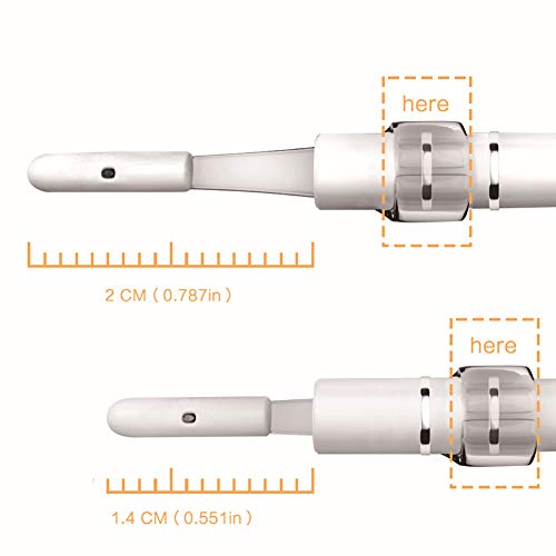 LKJJTG Selección de Orejas de 5,5 mm, Herramienta de Limpieza de Cerumen, Cuchara de Oreja Visual,fácil de Limpiar, Deja Que Tus familias disfruten de la fantástica sensación