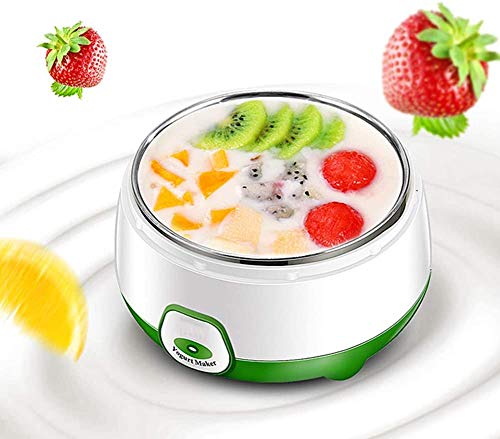 Lloow Los Fabricantes de Yogur, yogurtera eléctrica Inicio de Acero Inoxidable de línea Constante la Temperatura de fermentación automática Yogur Máquina 220V