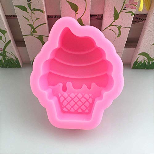 LMZJLU Moldes De Silicona para Tartas, Postre, Helado, Mousse, Fondant, Jabón, Silicona, Molde para Tartas, Chocolate, No Tóxico, Insípido, Fácil De Limpiar (2 Unidades)