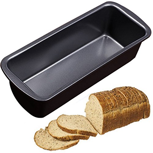 Loaf Pan, acero al carbono, no se pega, mould Rectangle Baking Pan Cake Maker Mold Oven Tray