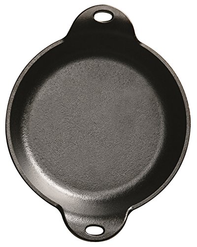 Lodge Cacerola Redonda c/Asas Cocina y Mesa Mini 0.40L INLODGE.HMSRD, Inoxidable, Negro