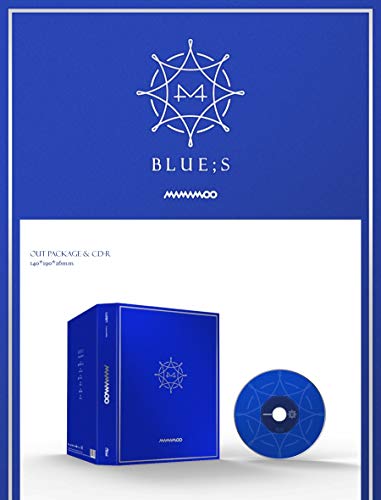 Loen Entertainment MAMAMOO - Blue;S (8th Mini Album) CD+Booklet+Photocard+Folded Poster+Extra Photocards Set