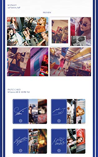 Loen Entertainment MAMAMOO - Blue;S (8th Mini Album) CD+Booklet+Photocard+Folded Poster+Extra Photocards Set